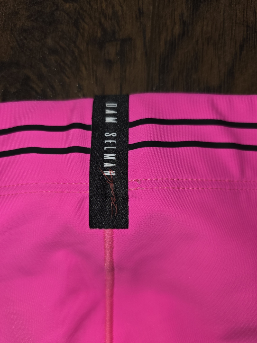 Adam Selman Sport French Cut Pink Bike Shorts - Picture 4 of 5